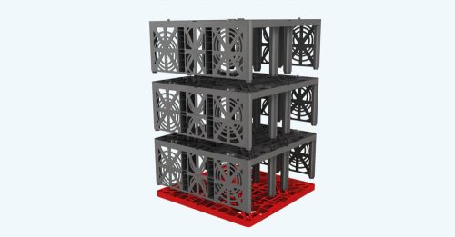 Graf Ecobloc Inspect esővízgyűjtő szikkasztó blokk, 205 literes, moduláris, tisztítható és ellenőrizhető.