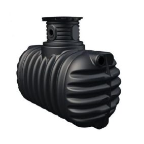 Graf COMPACT esővízgyűjtő tartály, 1600L, robusztus fedél, állítható kupola, biztonságos használat.