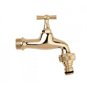 Esővízgyűjtő tartály, kifolyócsap, réz, elegáns és tartós.