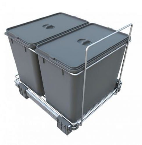 Ecofil 2x18L szelektív hulladéktároló, hatékony hulladékszelektálás.