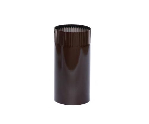 Barna színű kályhacső 120 mm