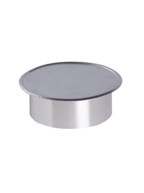 Alumínium füstcsőfaldugó, 76-150 mm, natúr vagy fehér, tartós, egyszerű telepítés.