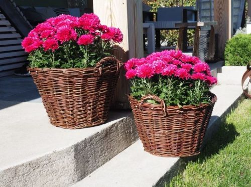 Fatarolo, tűzifa tároló kosár, több méretben, praktikus és esztétikus.