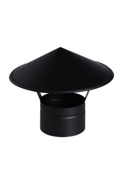 Esővédő kéménykalap, 200 mm, időjárásálló, kéményvédelem.