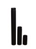 Erős és tartós 120 mm átmérőjű, 500 mm hosszú vastag kályhacső, megbízható használatra.