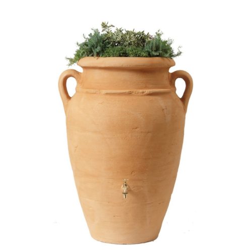 Graf esővízgyűjtő Antik Amphora, 360 literes, történelmi design vízgyűjtésre.