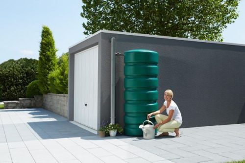 Graf Classico 650 literes zöld színű minőségi esővízgyűjtő tartály