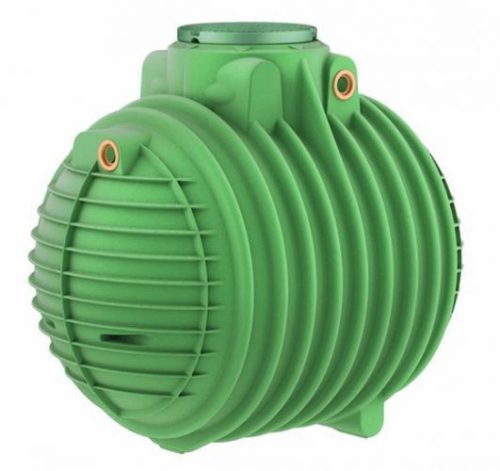 Graf Columbus esővízgyűjtő tartály, 6500 literes, ipari méretű vízgyűjtés.