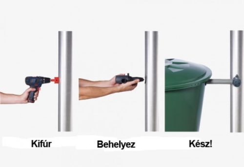 Graf esővízgyűjtő tartály szett, Lanzarote, 300 literes, készletben a teljes megoldás.