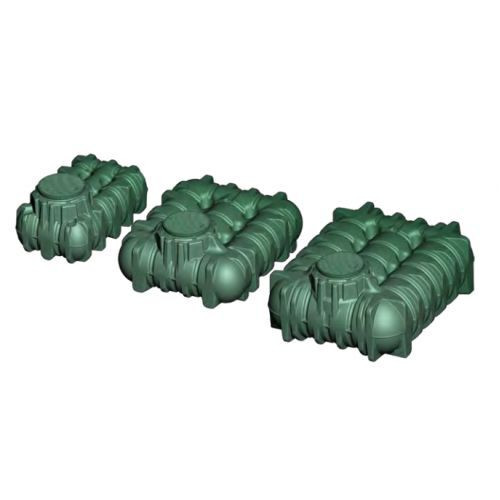 Graf Li-Lo esővízgyűjtő tartály, 5000 literes, ipari méretű esővíz tárolás.