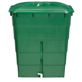 Graf Square esővízgyűjtő tartály, 300 literes, kis helyigényű víztároló.