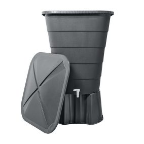 Esővízgyűjtő Ibiza 300 liter szürke, szögletes