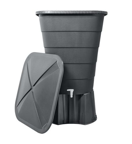Esővízgyűjtő Ibiza 300 liter szürke, szögletes