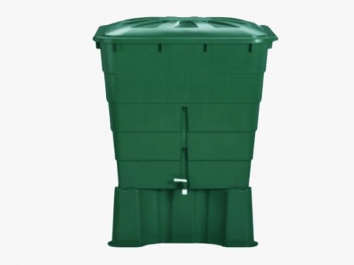 Graf Square esővízgyűjtő tartály, 520 literes, nagyobb vízgyűjtési kapacitás.