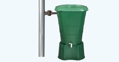 Graf Square esővízgyűjtő tartály, 520 literes, nagyobb vízgyűjtési kapacitás.