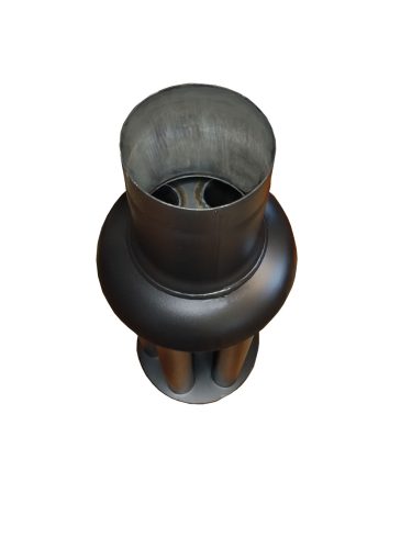 150 mm átmérővel rendelkező, extra vastag Hődob cső, 1000 mm hosszúságban.