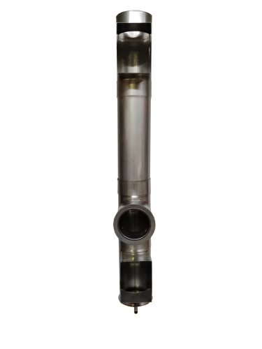 RM kéménybélés, 100 mm, 330 mm, kis helyigényű, hatékony használat.