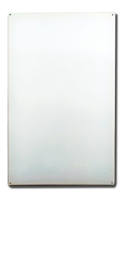 500x800 mm-es kályha falvédő, esztétikus kialakítású, hővédelemmel.