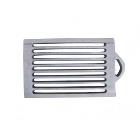 Tűzrács 280x185x22 mm, kályhákhoz és kandallókhoz, masszív és hőálló.