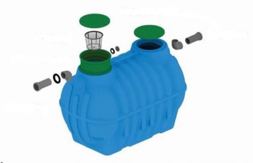 2500 literes Marseplast esővízgyűjtő tartály, hatékony vízgyűjtési megoldás.