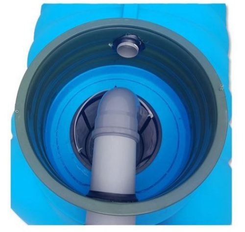 Marseplast 3500 literes esővízgyűjtő tartály, ipari méretű vízgyűjtés.