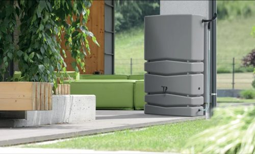 Esővízgyűjtő AQUA TOWER 450l Szürke