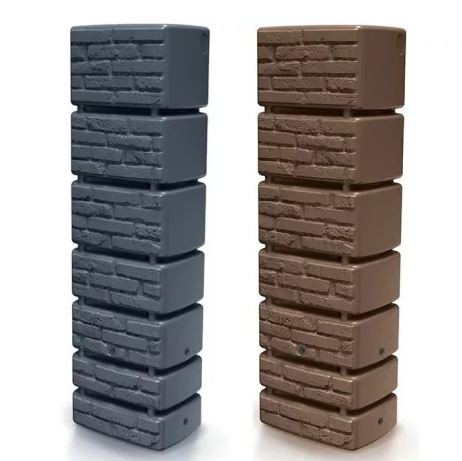 Esővízgyűjtő TOWER BRICK 350l Barna