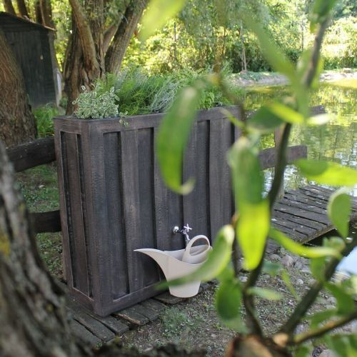 Roto esővízgyűjtő tartály Rainbox, 300 literes, kompakt és hatékony.