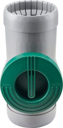 Esőlopó 3P INOX szűrővel, barna