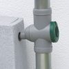 Esőlopó 3P INOX szűrővel, barna