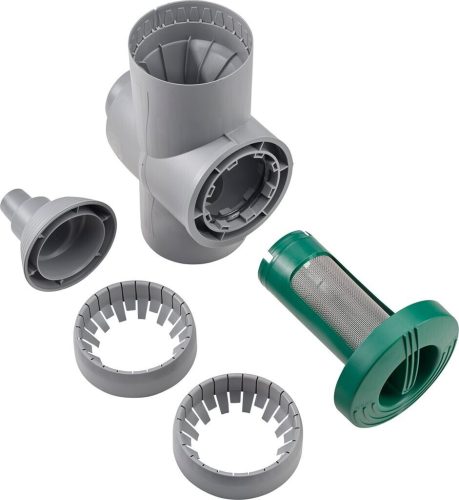 Esőlopó 3P INOX szűrővel, szürke