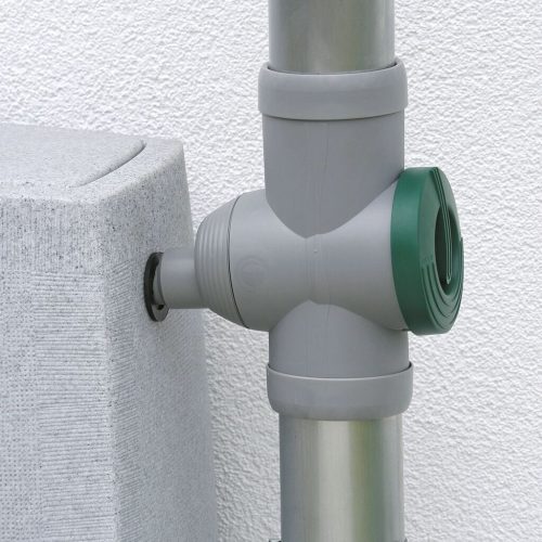 Esőlopó 3P INOX szűrővel, szürke