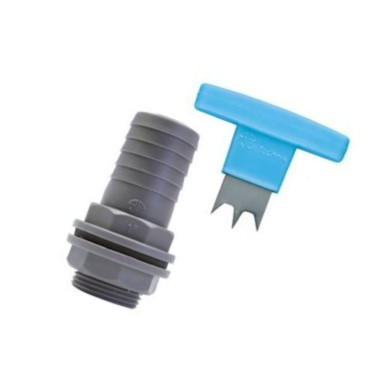 Tömlő csatlakozóval lyukvágóval tartályhoz kiegészítő készlet, praktikus és hasznos.