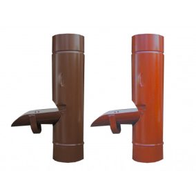 Vízlopó és esőlopó, 33 / 100 mm, színes dizájnnal, vízgyűjtő rendszerekhez.