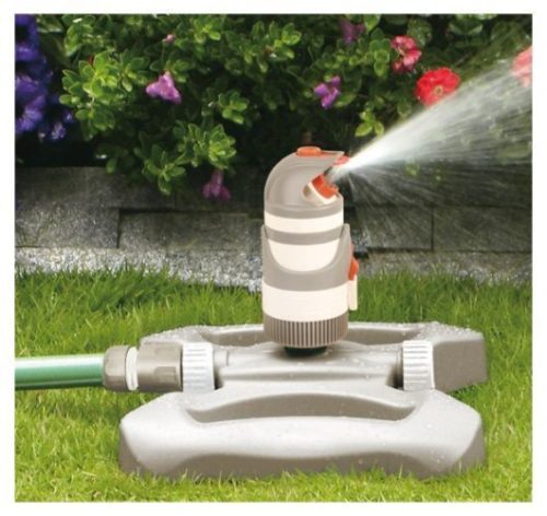 Bradas locsoló és öntöző, forgó, 2 funkciós, sokoldalú használat.