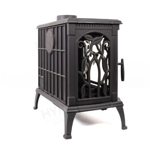 Arica 3 oldalról üvegezett öntöttvas kandalló