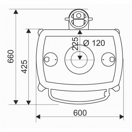 Tartós öntöttvas Amity 3N kandalló, amely hosszú élettartamot és megbízható működést garantál.