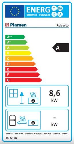 Öntvény kandalló Roberto 8,6 kW