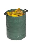 120 literes kerti hulladékgyűjtő zsák, erős és bírja a terhelést.