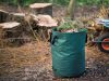 140 literes kerti hulladékgyűjtő zsák, megbízható a kerti munkák során.