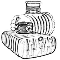 Földalatti esővízgyűjtő tartályok