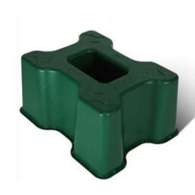 ICS esővízgyűjtő tartály talp, szögletes, robusztus alátámasztás.